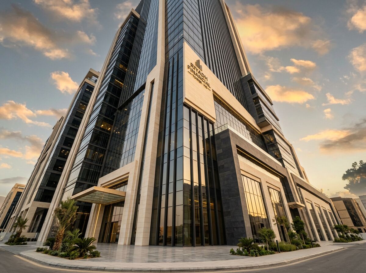 مبنى تجاري في الرياض — إشراف هندسي من أعمال المكتب